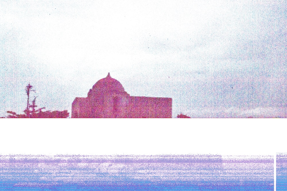 Blue Spectrum - Silhouette architecturale